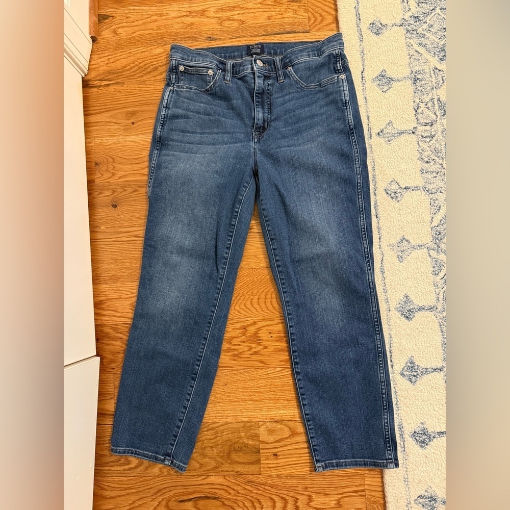 J.Crew Factory High Rise Vintage Straight Jeans Size 29